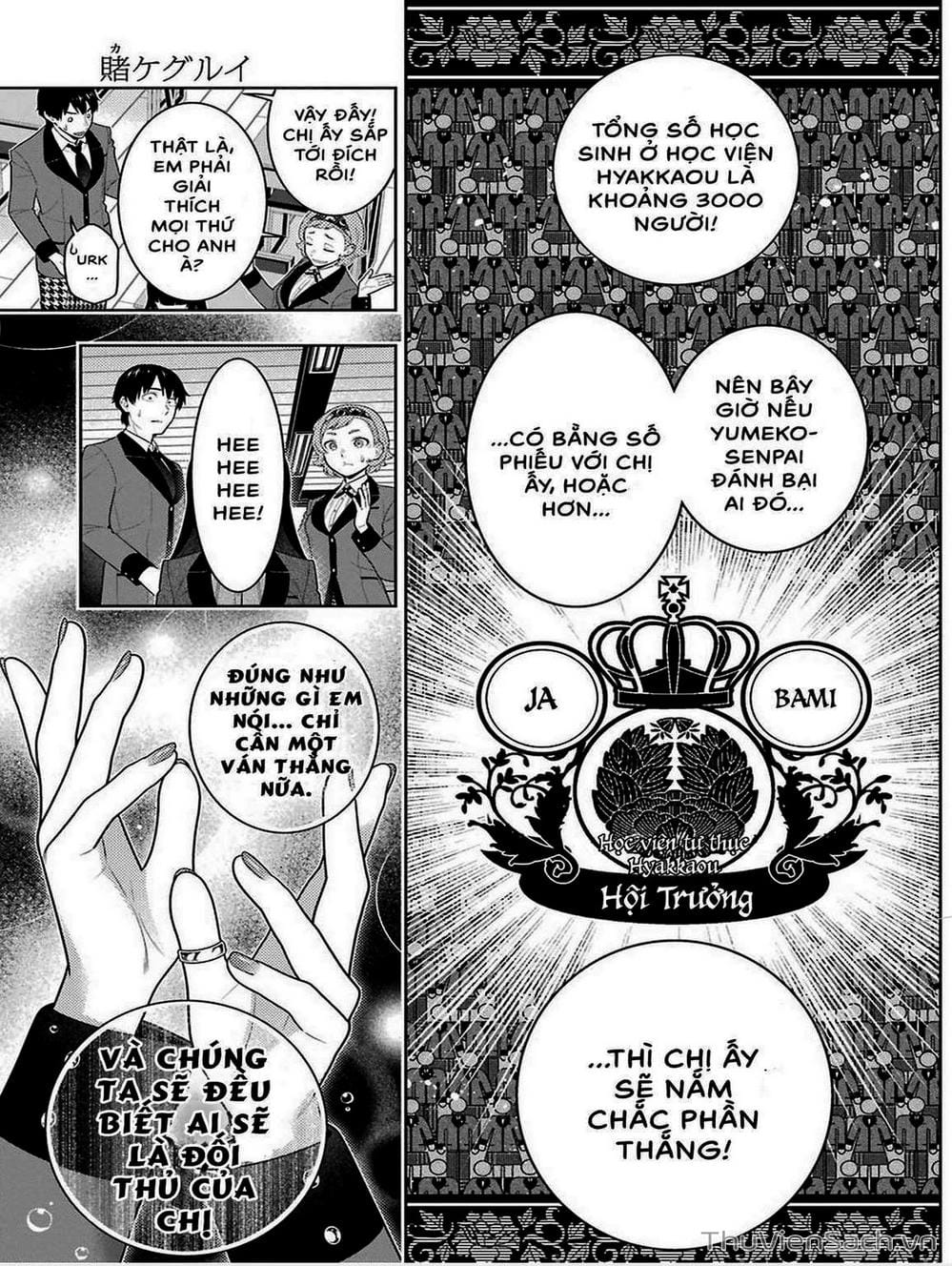 Truyện Tranh Học Viện Đỏ Đen - Kakegurui trang 3