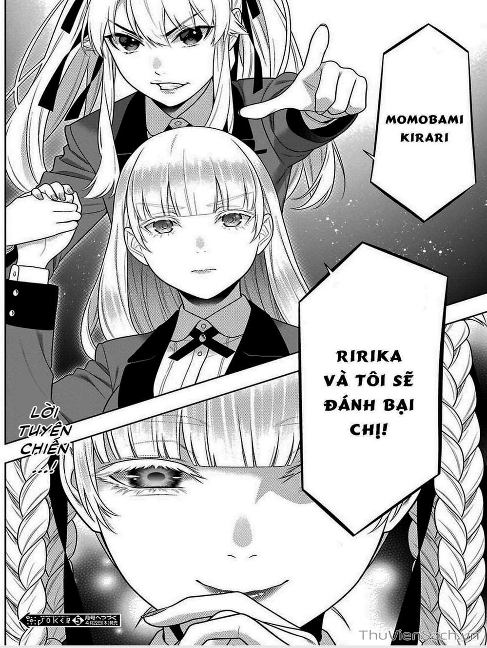 Truyện Tranh Học Viện Đỏ Đen - Kakegurui trang 3