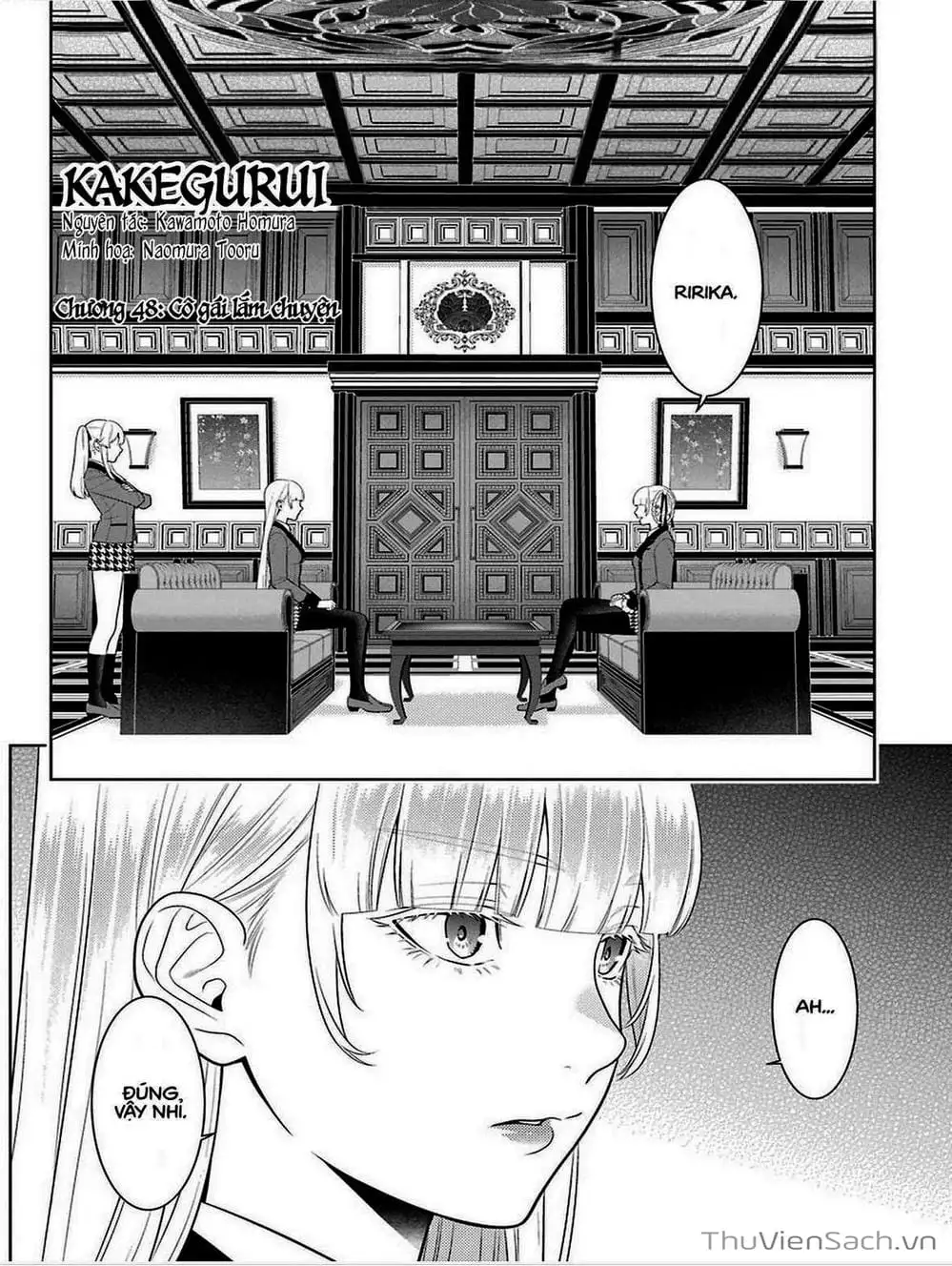 Truyện Tranh Học Viện Đỏ Đen - Kakegurui trang 3