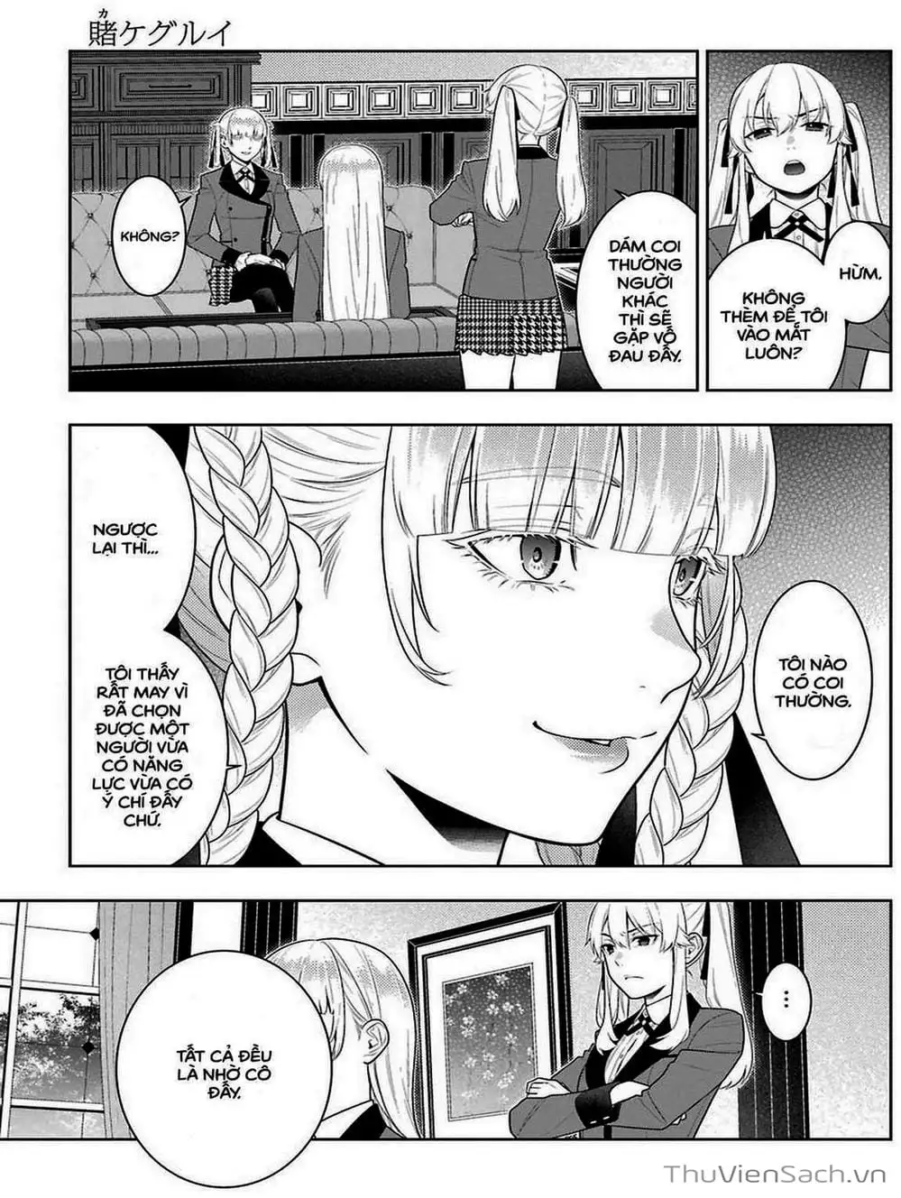 Truyện Tranh Học Viện Đỏ Đen - Kakegurui trang 3