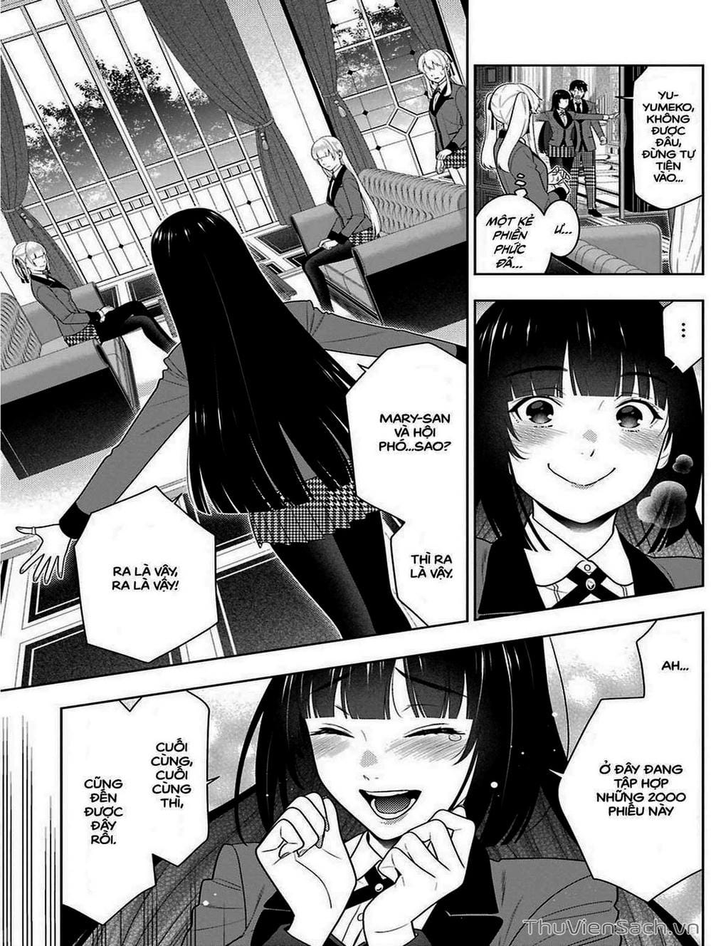 Truyện Tranh Học Viện Đỏ Đen - Kakegurui trang 3