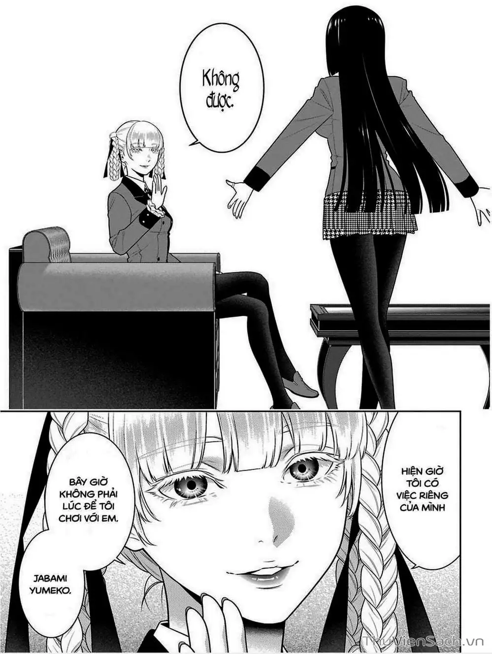 Truyện Tranh Học Viện Đỏ Đen - Kakegurui trang 3