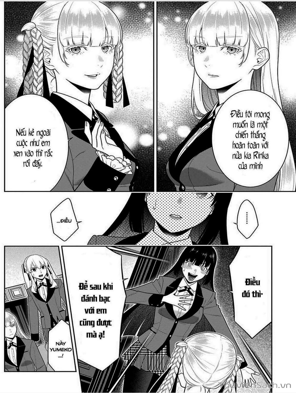 Truyện Tranh Học Viện Đỏ Đen - Kakegurui trang 3