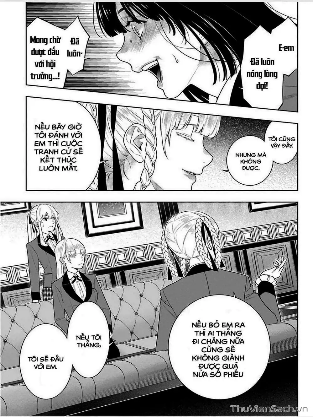 Truyện Tranh Học Viện Đỏ Đen - Kakegurui trang 3