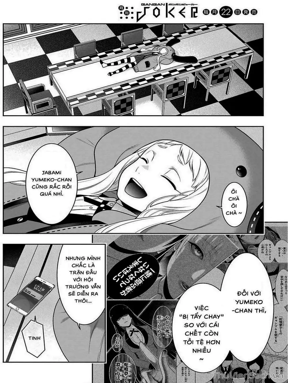 Truyện Tranh Học Viện Đỏ Đen - Kakegurui trang 3