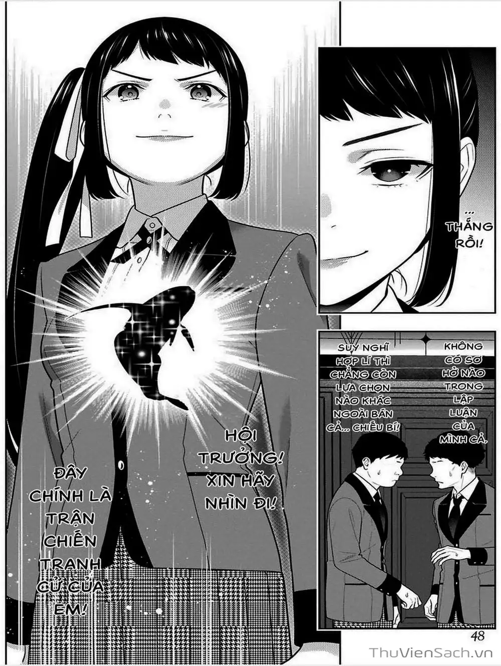 Truyện Tranh Học Viện Đỏ Đen - Kakegurui trang 3