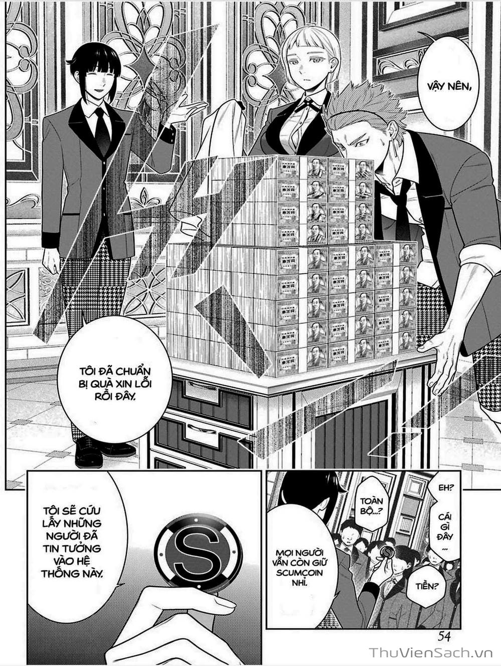 Truyện Tranh Học Viện Đỏ Đen - Kakegurui trang 3