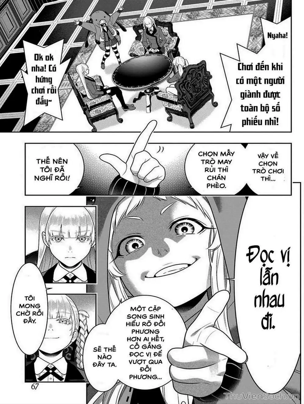 Truyện Tranh Học Viện Đỏ Đen - Kakegurui trang 3