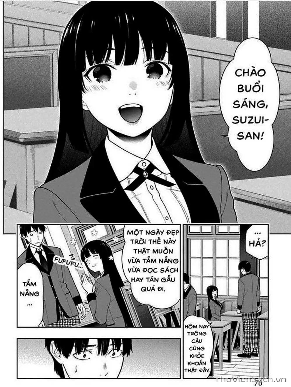 Truyện Tranh Học Viện Đỏ Đen - Kakegurui trang 3