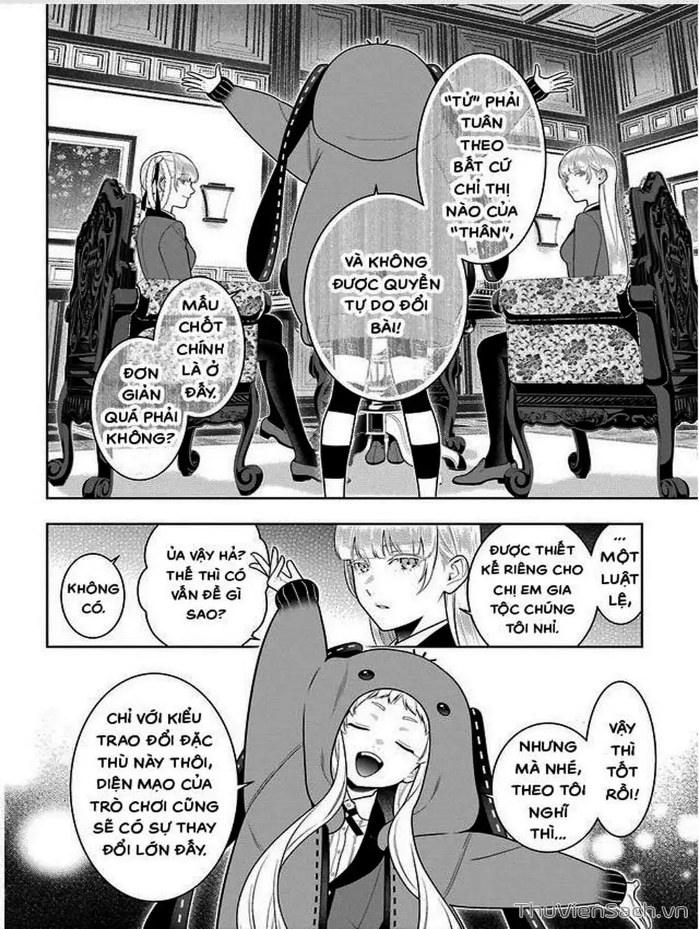 Truyện Tranh Học Viện Đỏ Đen - Kakegurui trang 3