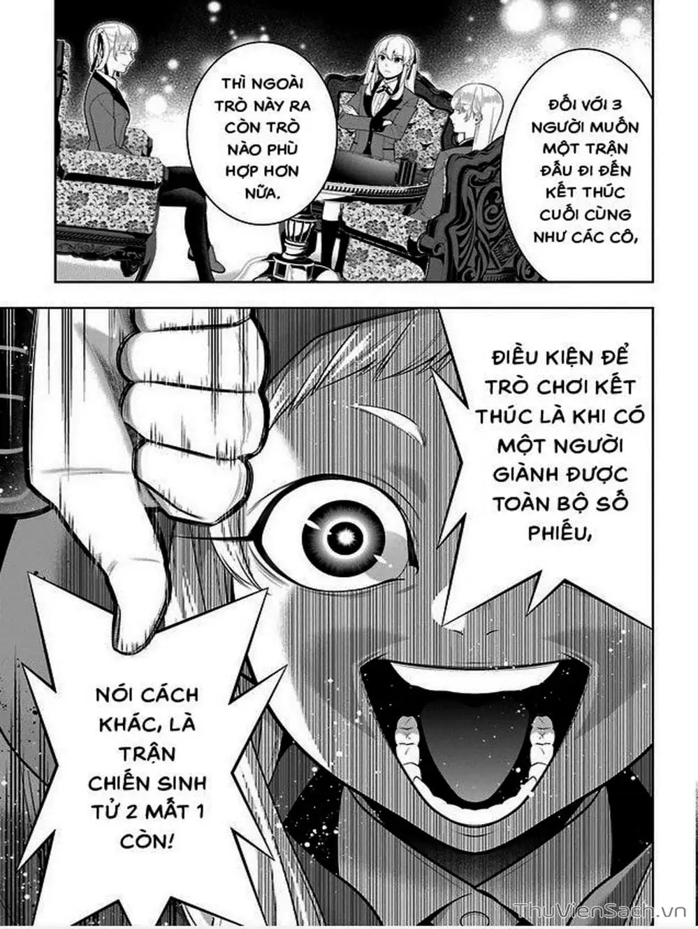 Truyện Tranh Học Viện Đỏ Đen - Kakegurui trang 3