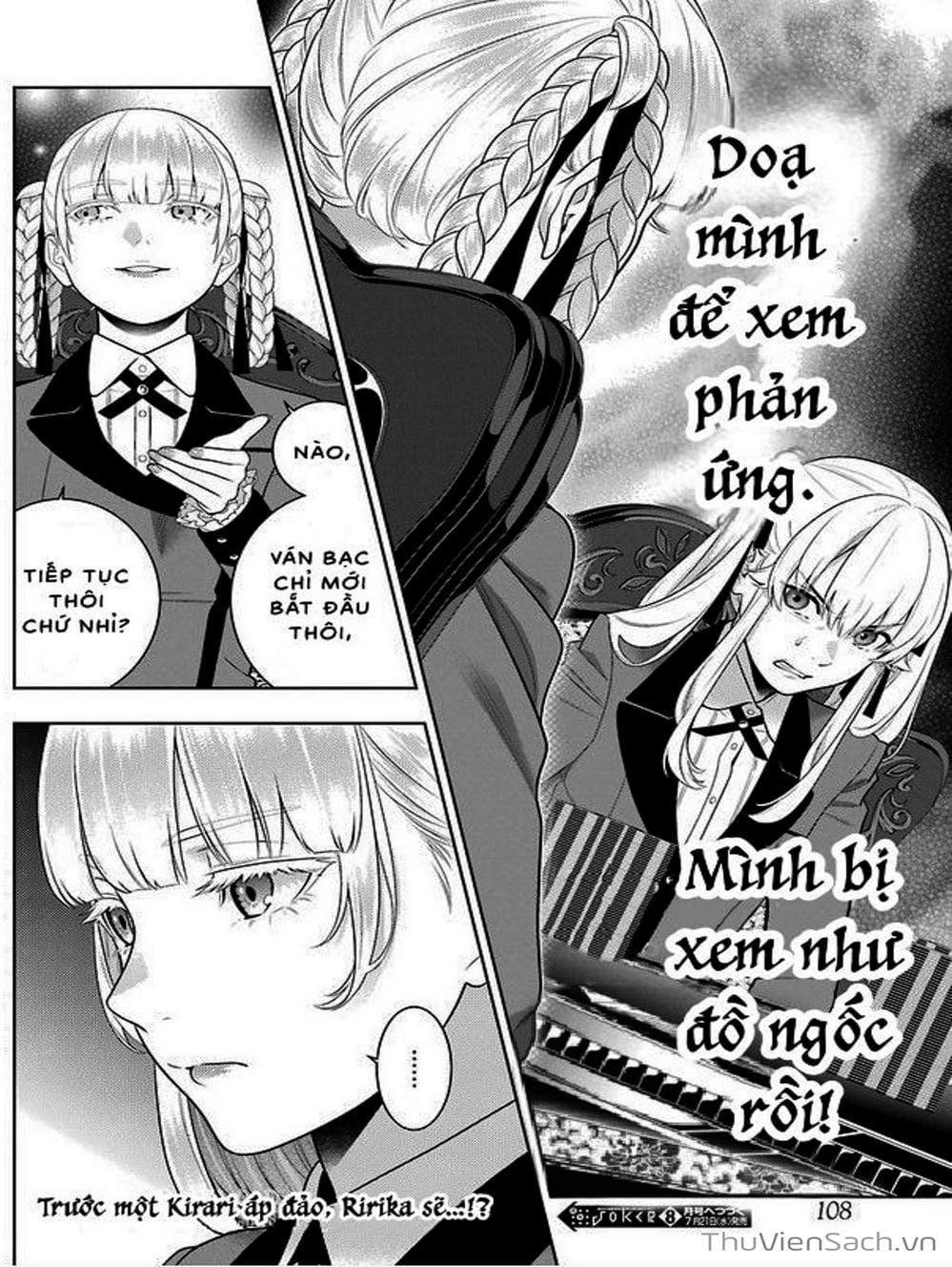 Truyện Tranh Học Viện Đỏ Đen - Kakegurui trang 3