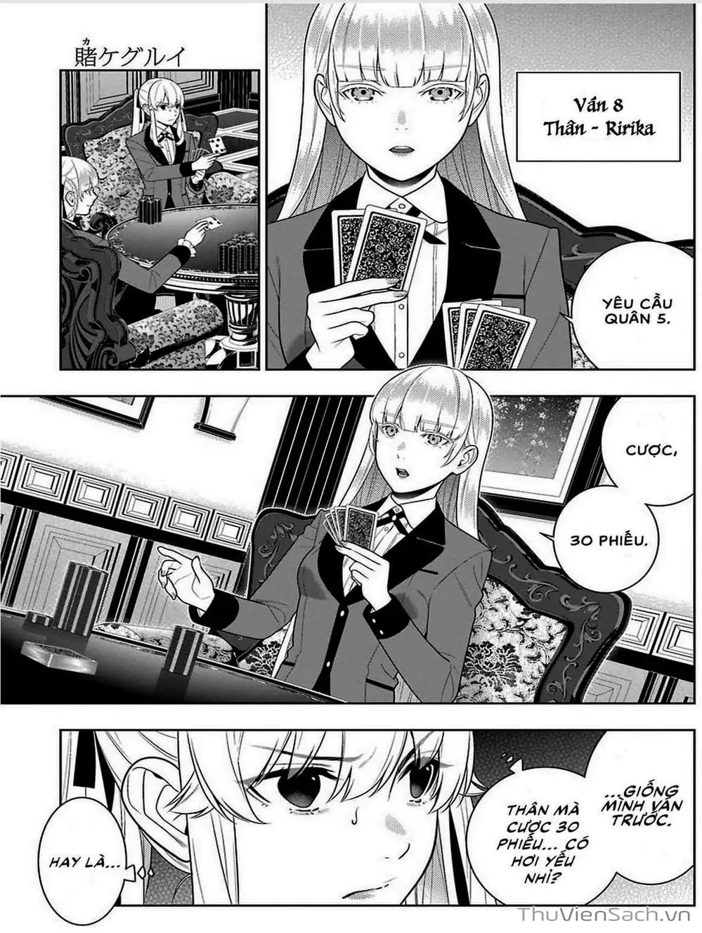 Truyện Tranh Học Viện Đỏ Đen - Kakegurui trang 3