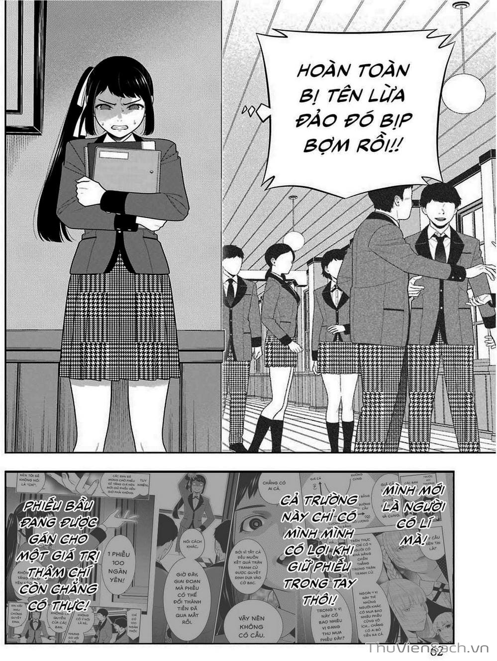 Truyện Tranh Học Viện Đỏ Đen - Kakegurui trang 3