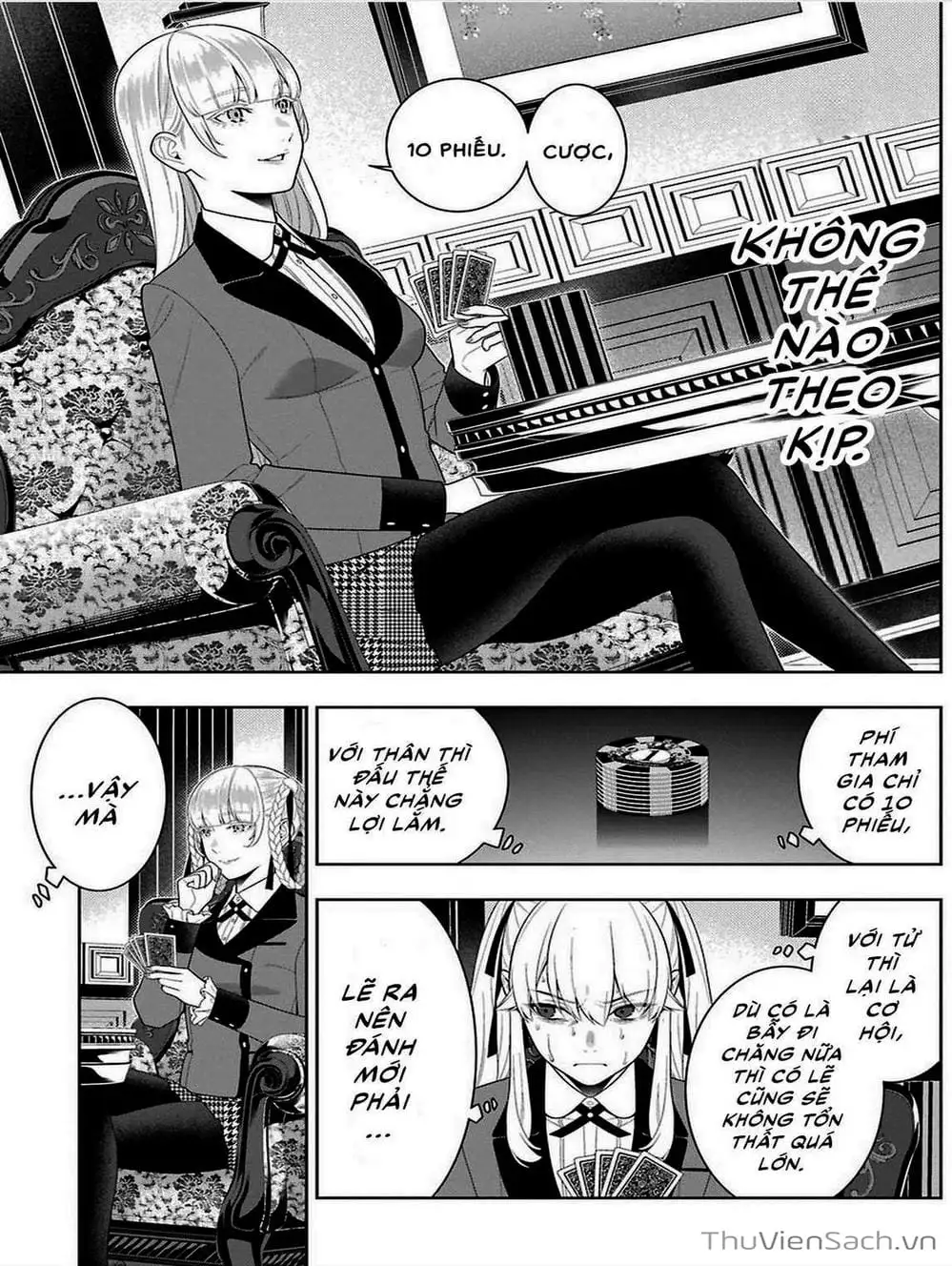 Truyện Tranh Học Viện Đỏ Đen - Kakegurui trang 3