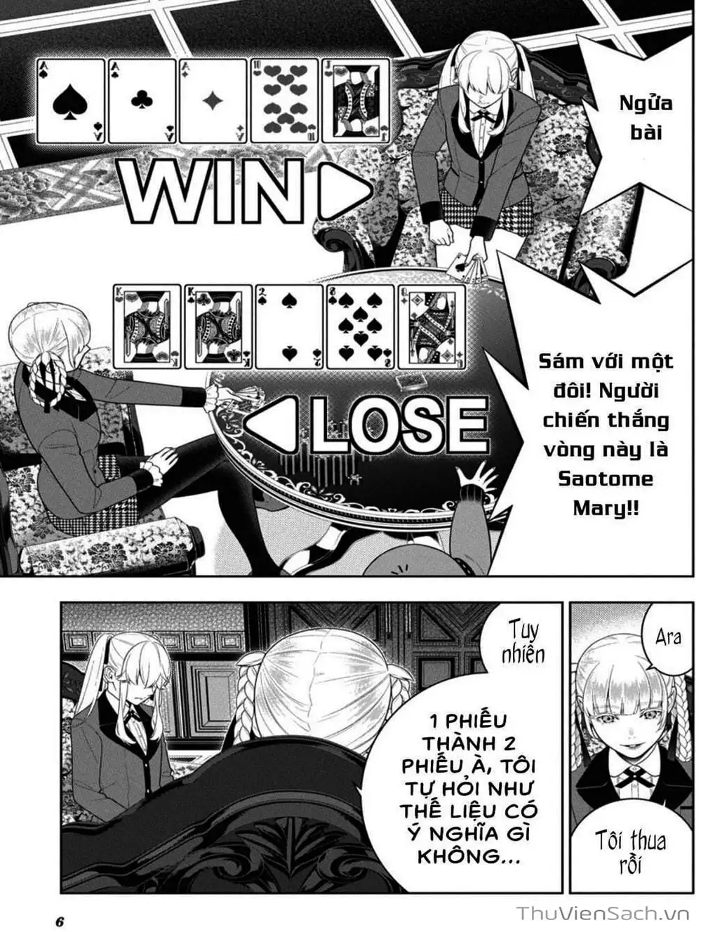 Truyện Tranh Học Viện Đỏ Đen - Kakegurui trang 3