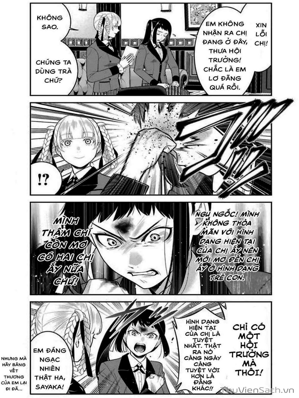 Truyện Tranh Học Viện Đỏ Đen - Kakegurui trang 3