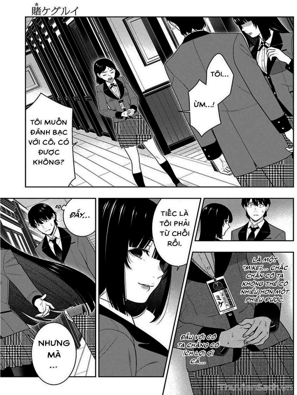 Truyện Tranh Học Viện Đỏ Đen - Kakegurui trang 3