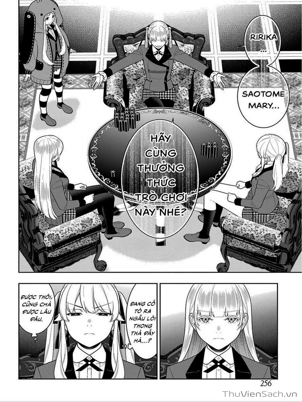 Truyện Tranh Học Viện Đỏ Đen - Kakegurui trang 3