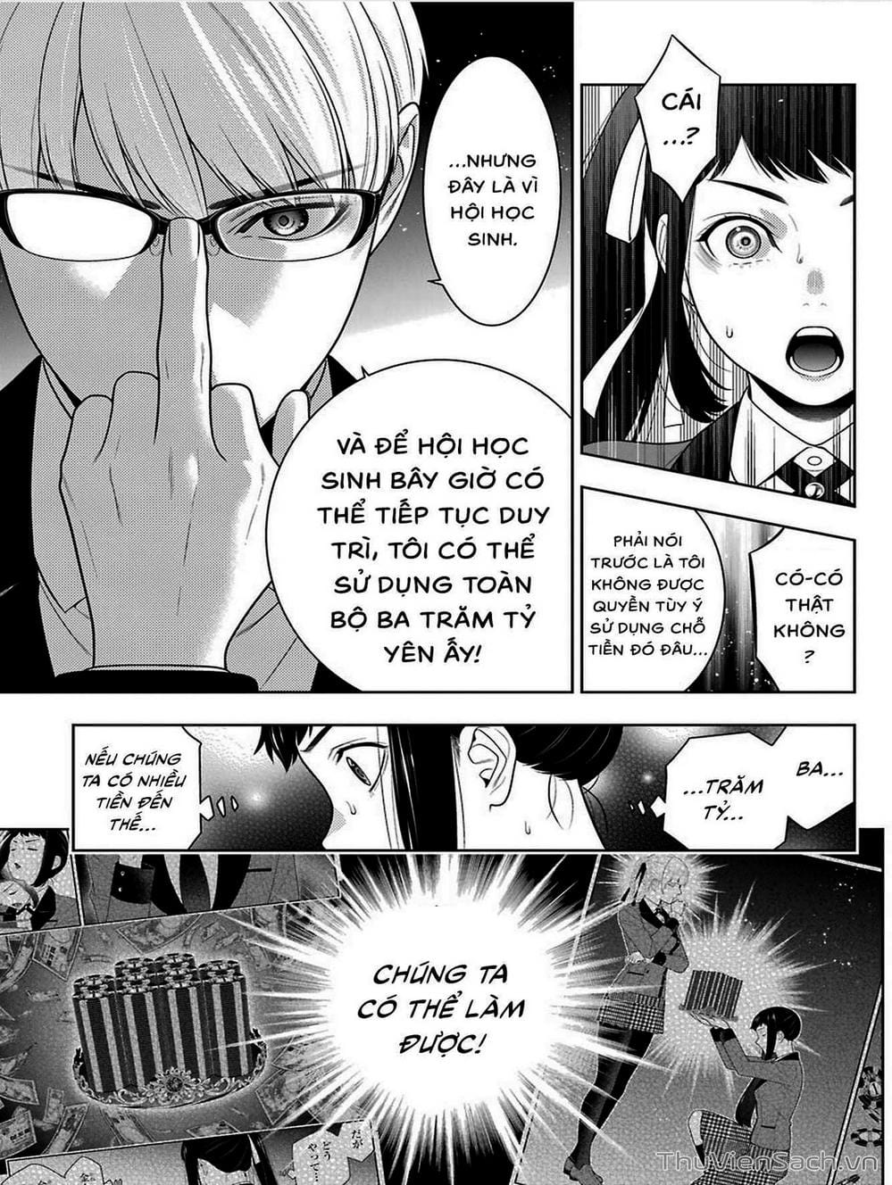 Truyện Tranh Học Viện Đỏ Đen - Kakegurui trang 3
