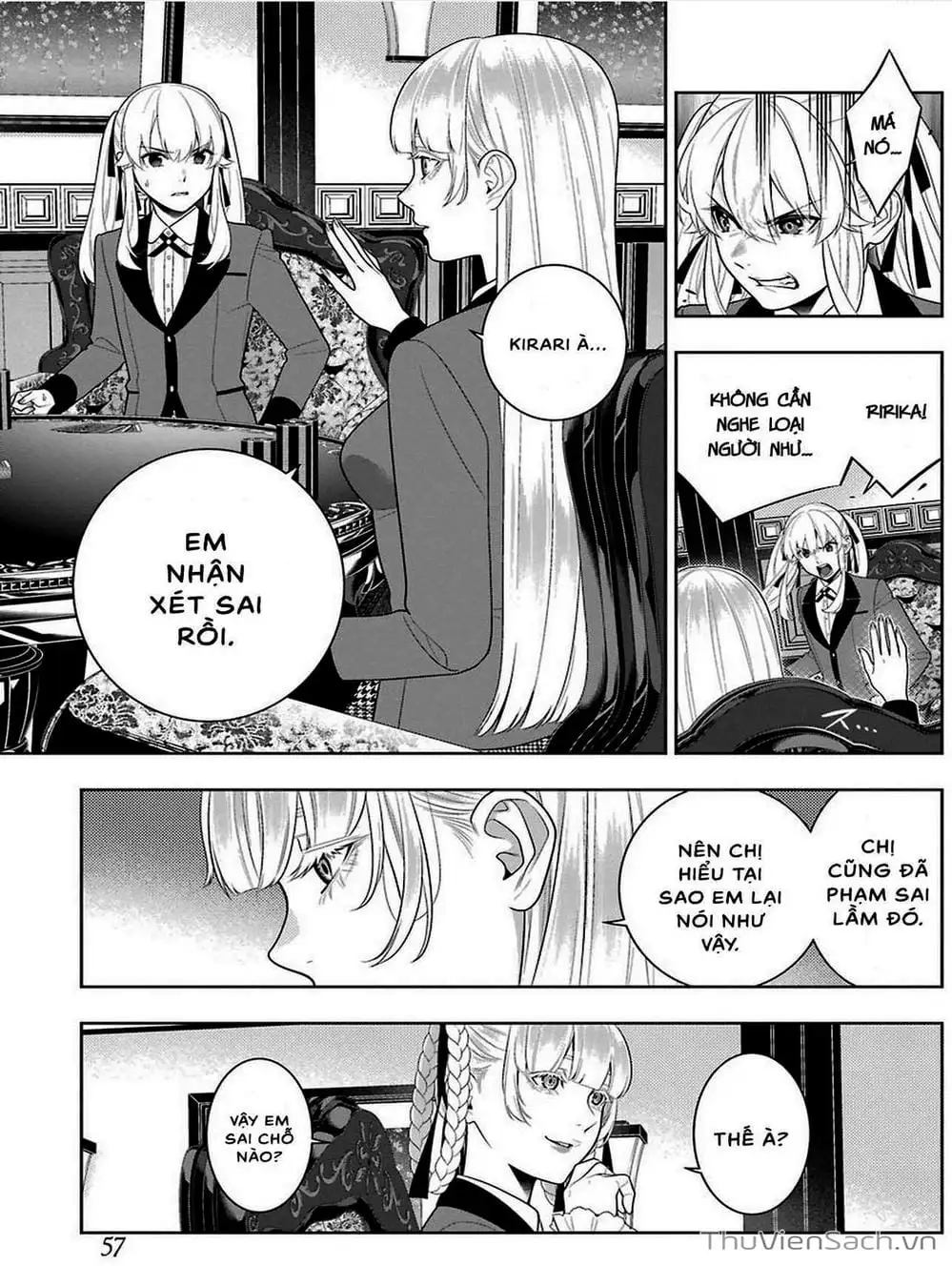 Truyện Tranh Học Viện Đỏ Đen - Kakegurui trang 3