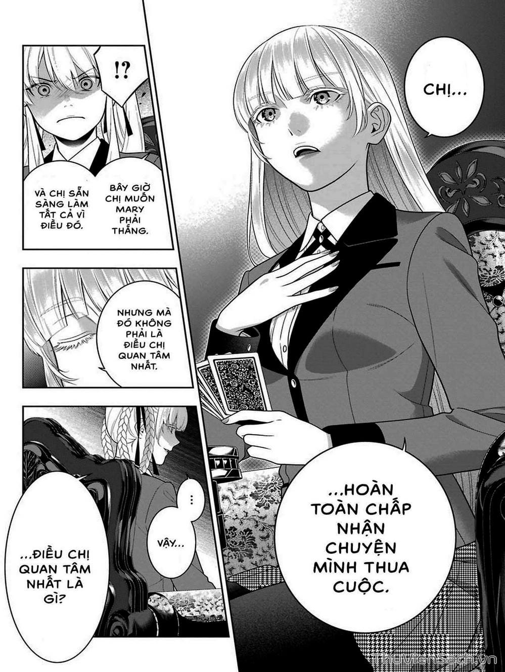 Truyện Tranh Học Viện Đỏ Đen - Kakegurui trang 3