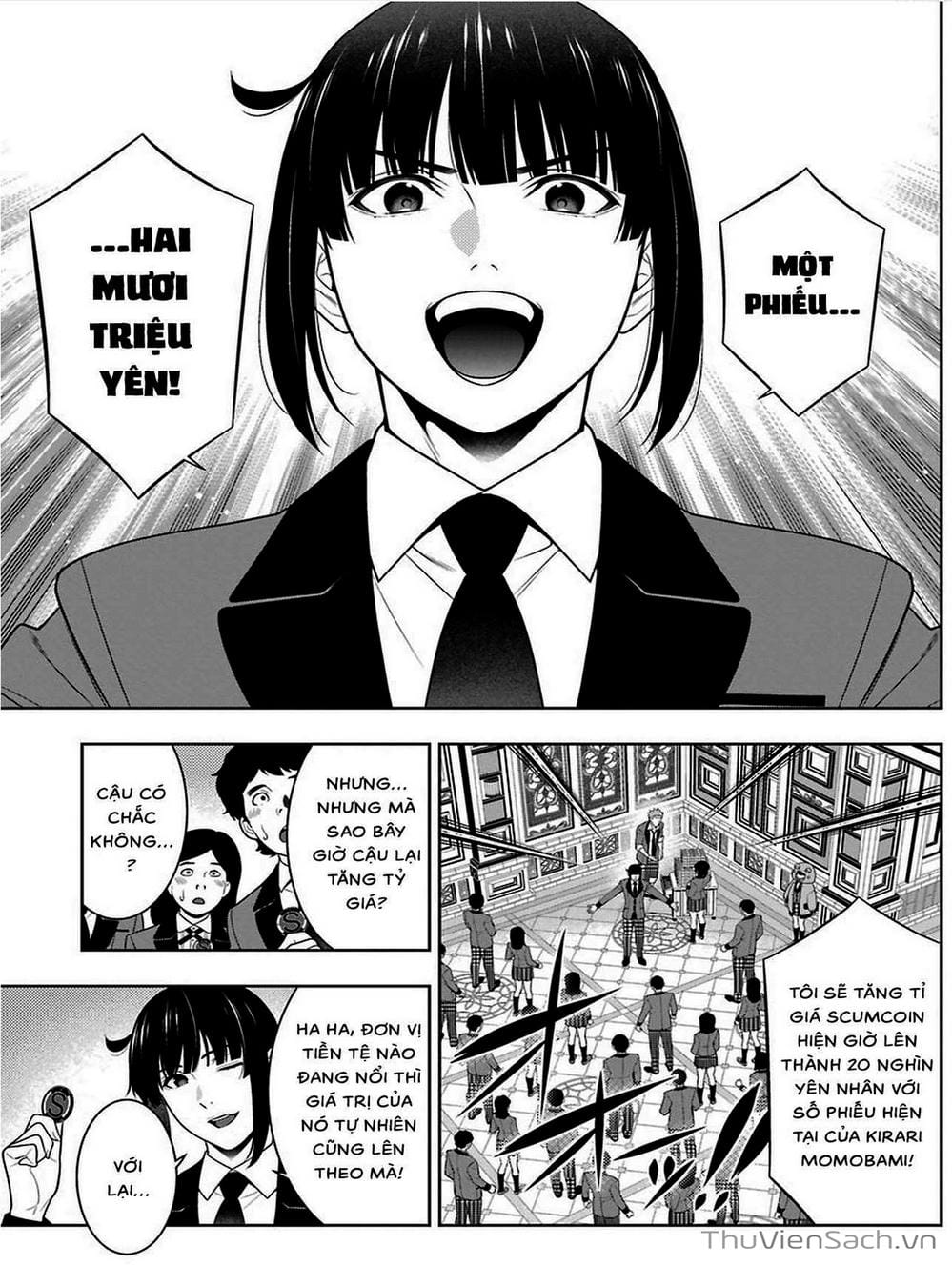 Truyện Tranh Học Viện Đỏ Đen - Kakegurui trang 3