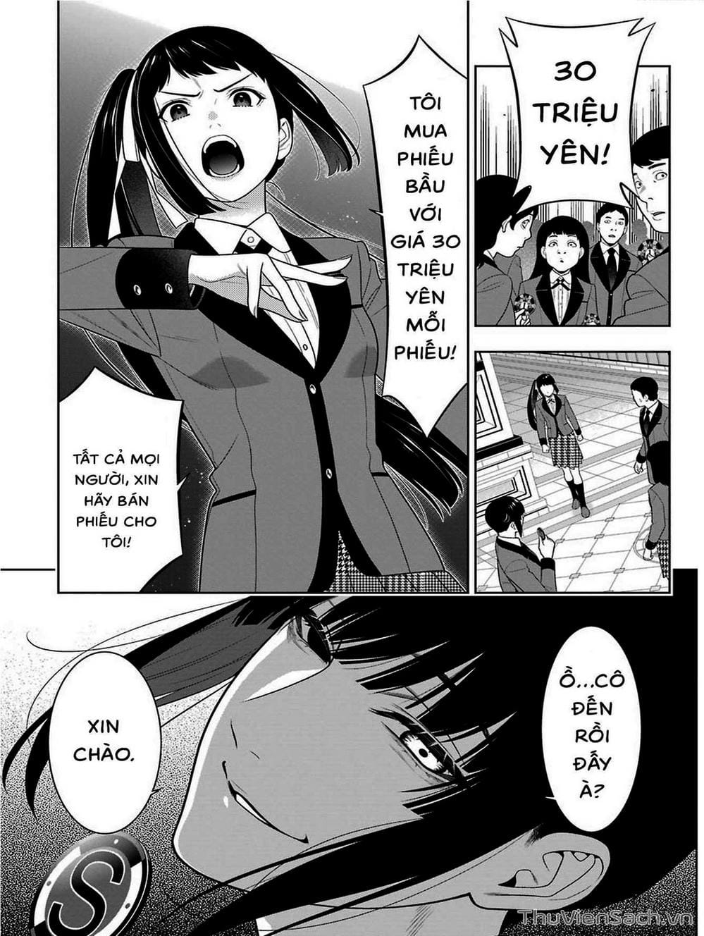 Truyện Tranh Học Viện Đỏ Đen - Kakegurui trang 3