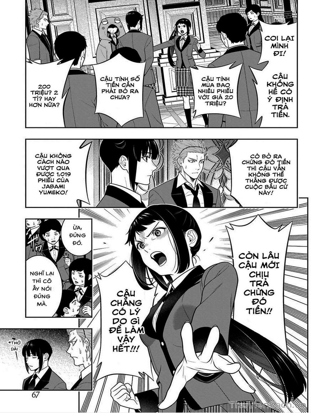 Truyện Tranh Học Viện Đỏ Đen - Kakegurui trang 3