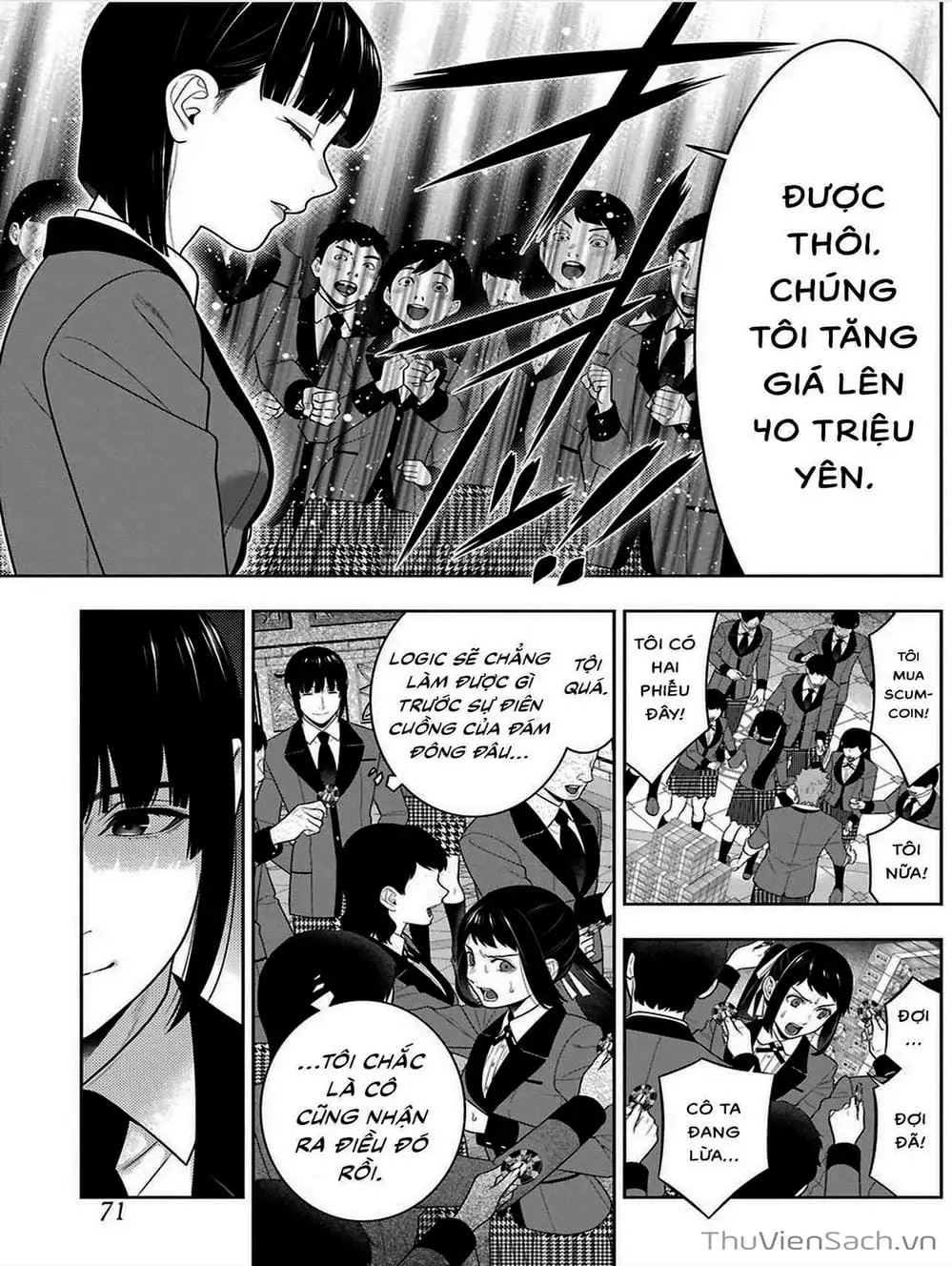 Truyện Tranh Học Viện Đỏ Đen - Kakegurui trang 3