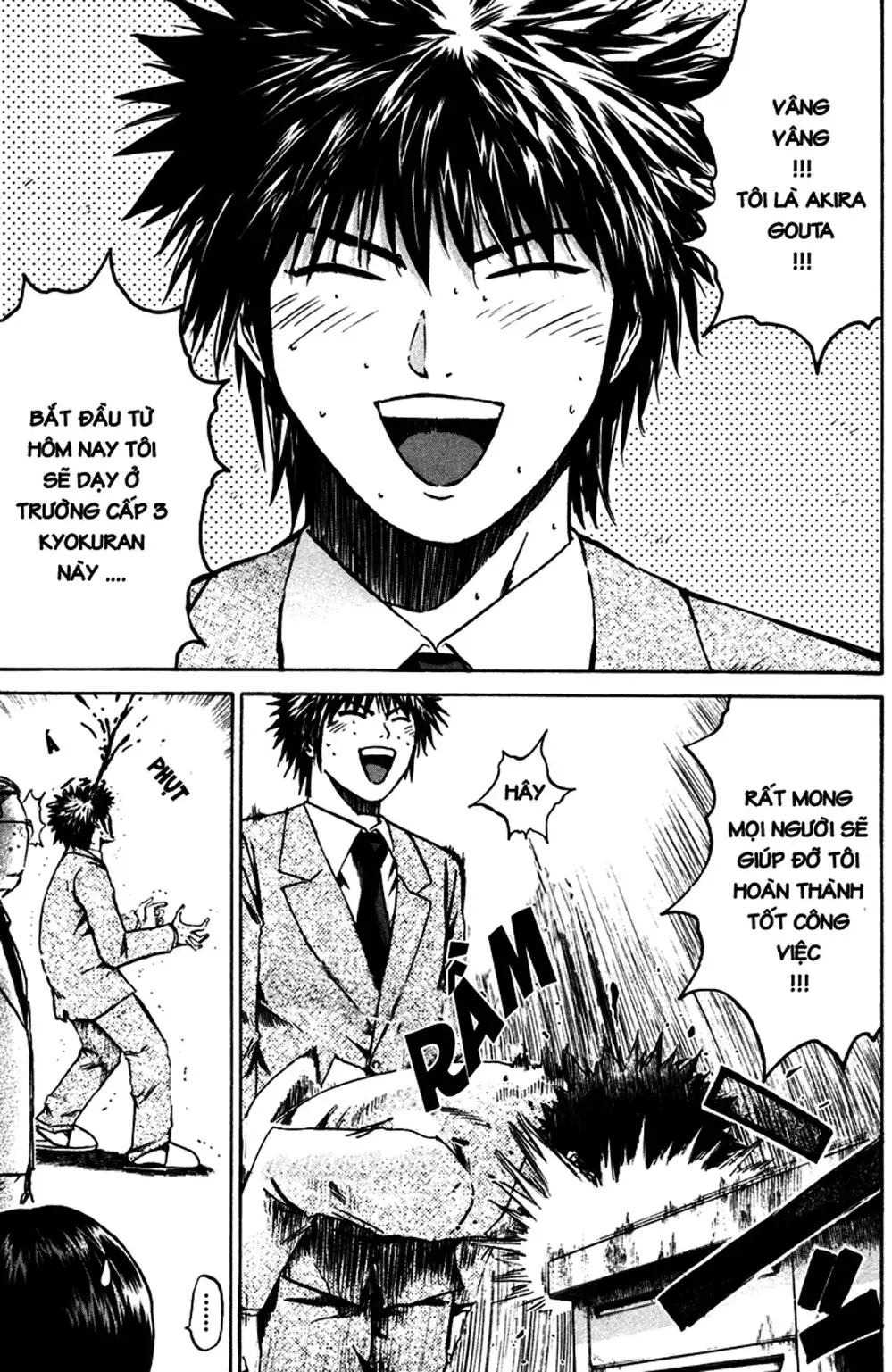 Truyện Tranh Giáo Viên Mặt Nạ - Kamen Teacher trang 3