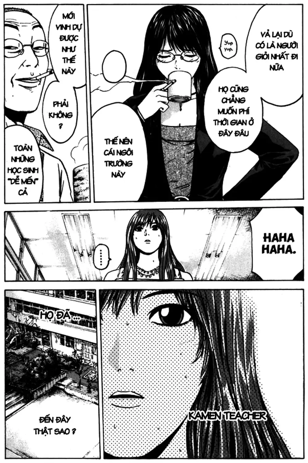 Truyện Tranh Giáo Viên Mặt Nạ - Kamen Teacher trang 3