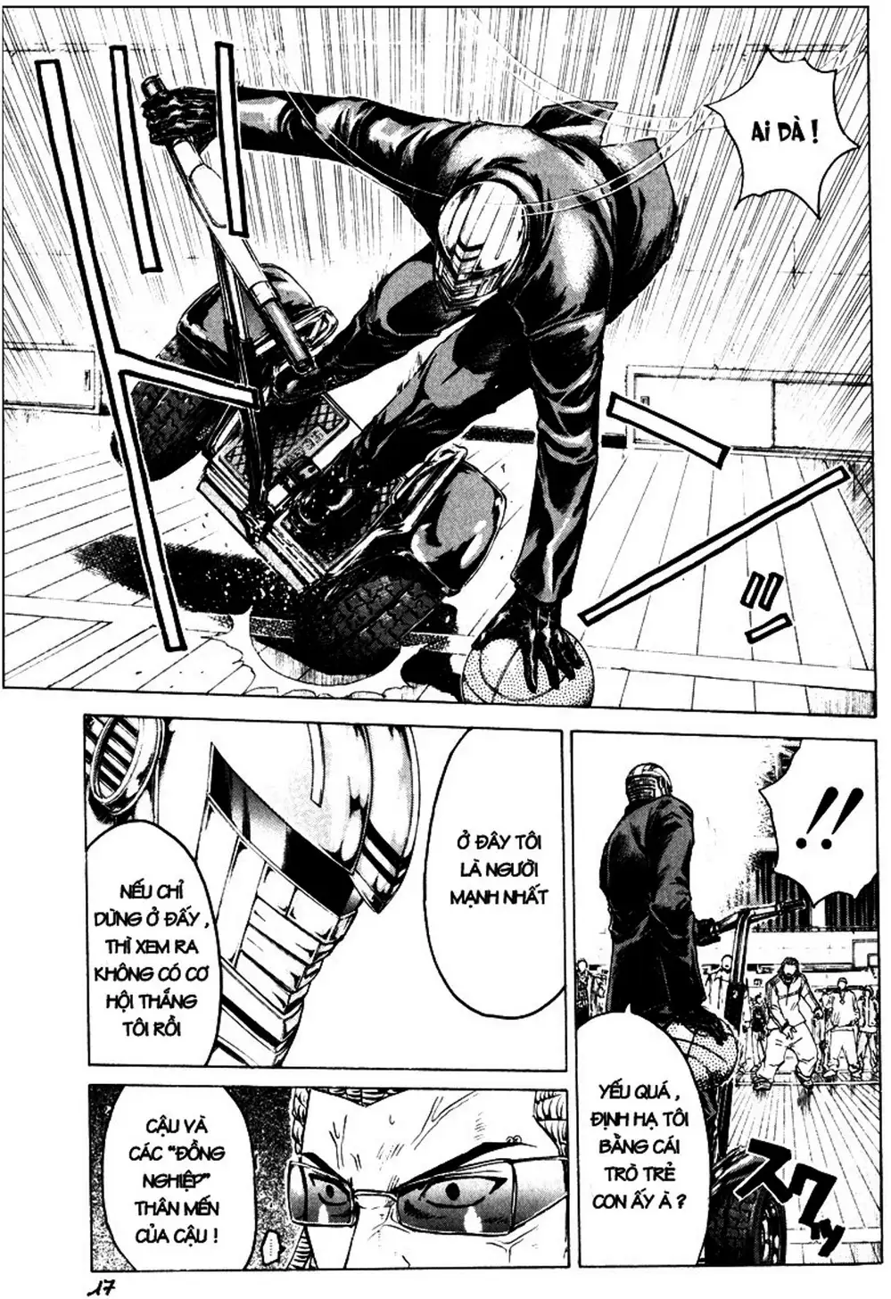 Truyện Tranh Giáo Viên Mặt Nạ - Kamen Teacher trang 3