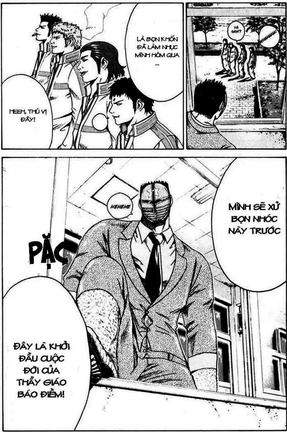 Truyện Tranh Giáo Viên Mặt Nạ - Kamen Teacher trang 3