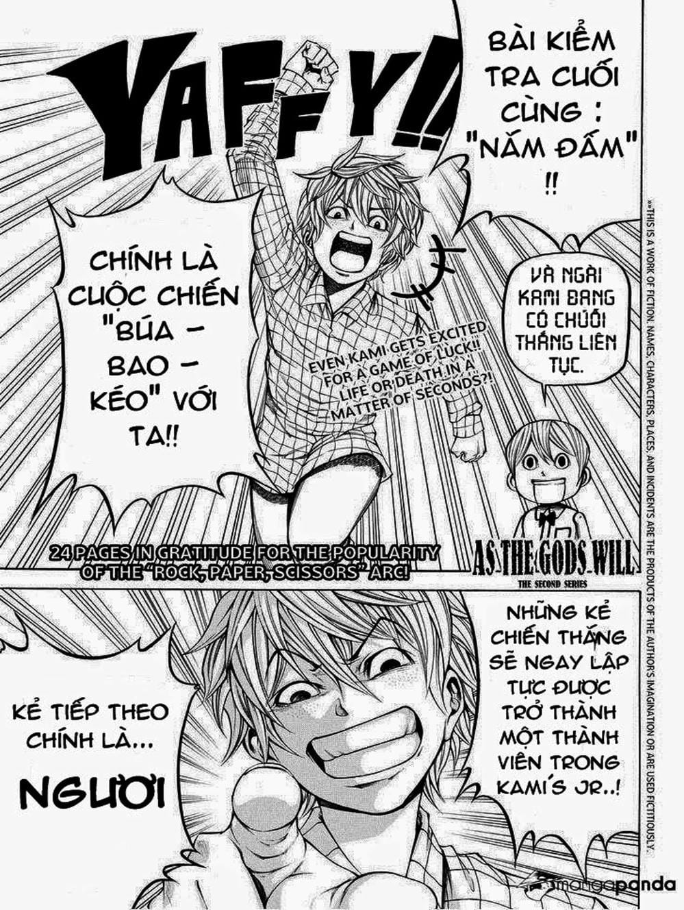 Truyện Tranh Mệnh Lệnh Của Thần - As The Gods Will trang 5