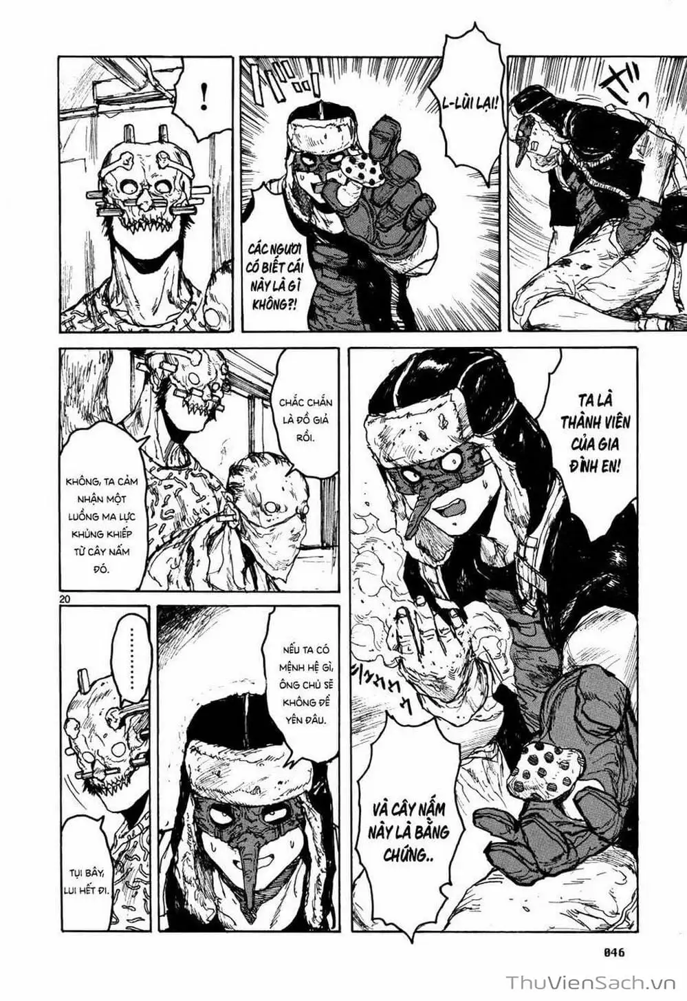 Truyện Tranh Kẻ Mất Trí Và Thế Giới Ma Thuật - Dorohedoro trang 5