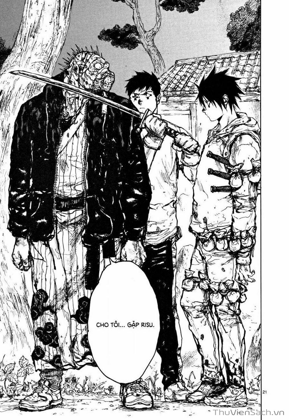 Truyện Tranh Kẻ Mất Trí Và Thế Giới Ma Thuật - Dorohedoro trang 5