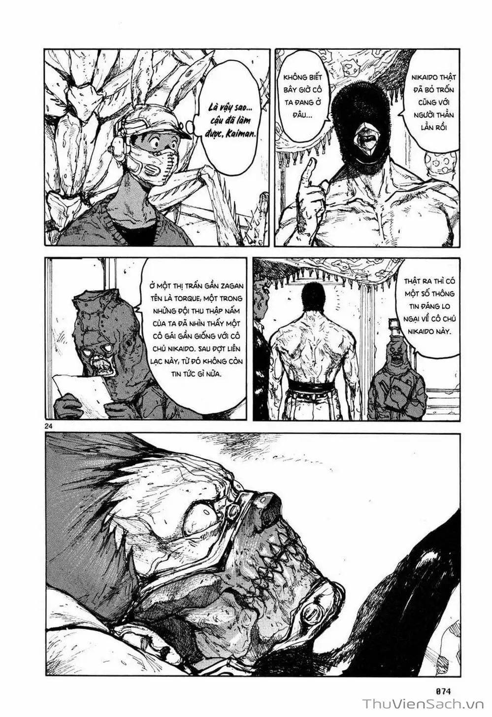 Truyện Tranh Kẻ Mất Trí Và Thế Giới Ma Thuật - Dorohedoro trang 5