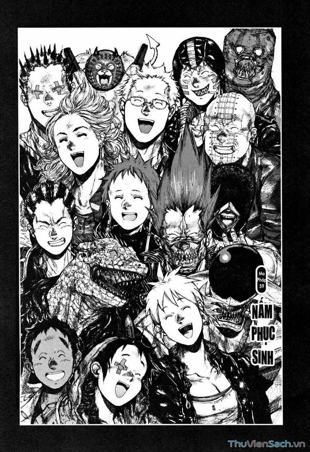 Truyện Tranh Kẻ Mất Trí Và Thế Giới Ma Thuật - Dorohedoro trang 5
