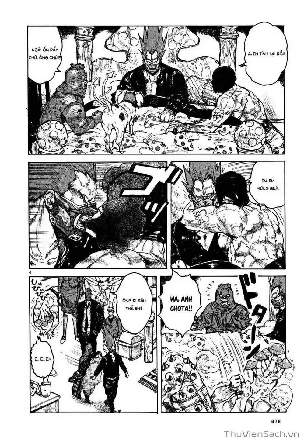 Truyện Tranh Kẻ Mất Trí Và Thế Giới Ma Thuật - Dorohedoro trang 5