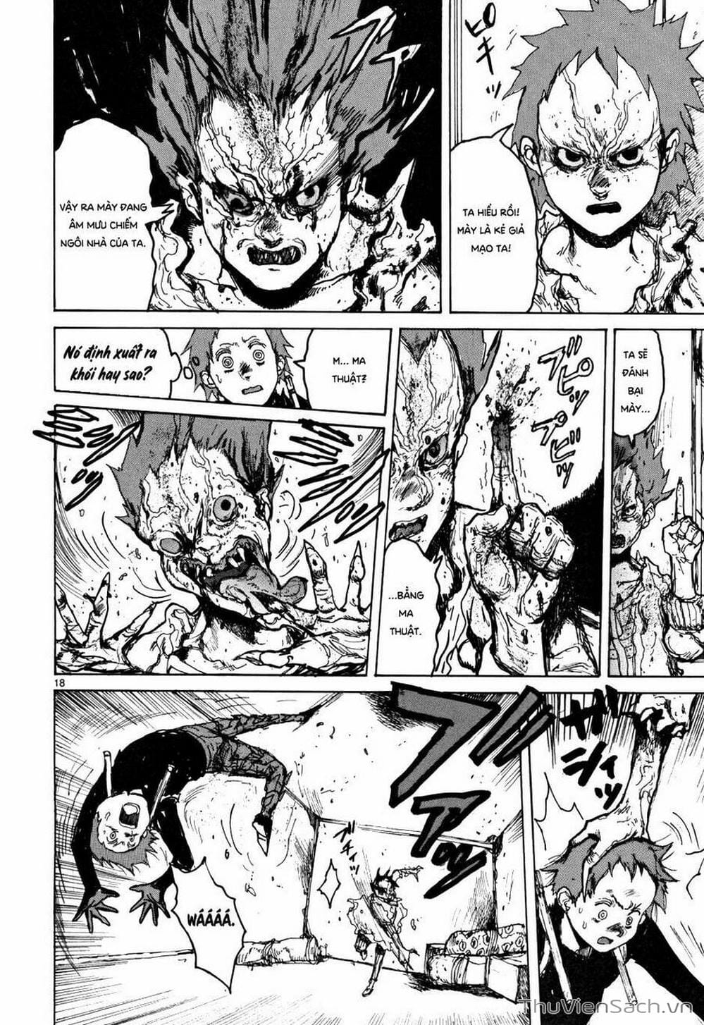 Truyện Tranh Kẻ Mất Trí Và Thế Giới Ma Thuật - Dorohedoro trang 5