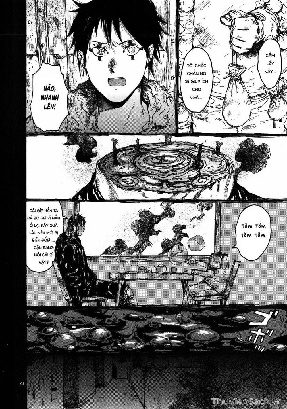 Truyện Tranh Kẻ Mất Trí Và Thế Giới Ma Thuật - Dorohedoro trang 5