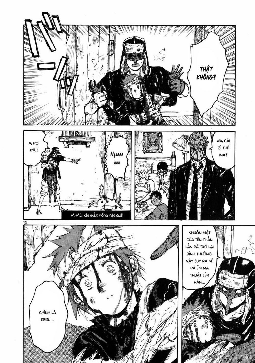 Truyện Tranh Kẻ Mất Trí Và Thế Giới Ma Thuật - Dorohedoro trang 5