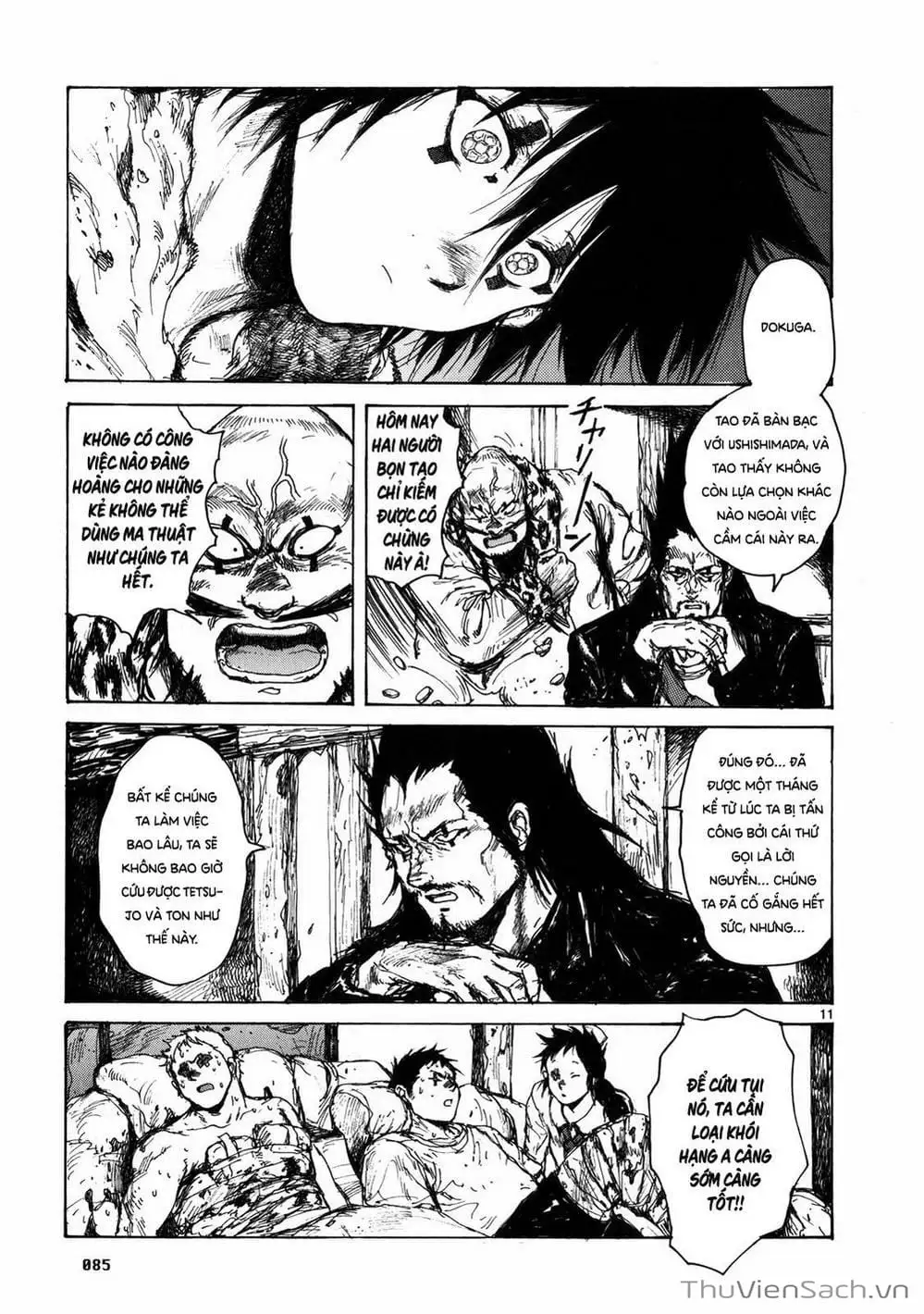 Truyện Tranh Kẻ Mất Trí Và Thế Giới Ma Thuật - Dorohedoro trang 5