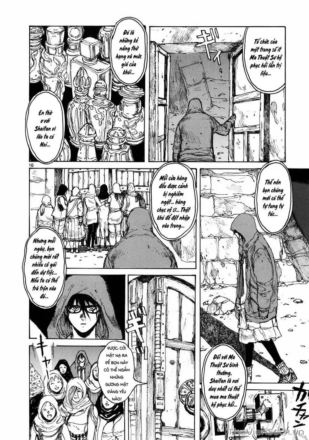 Truyện Tranh Kẻ Mất Trí Và Thế Giới Ma Thuật - Dorohedoro trang 5