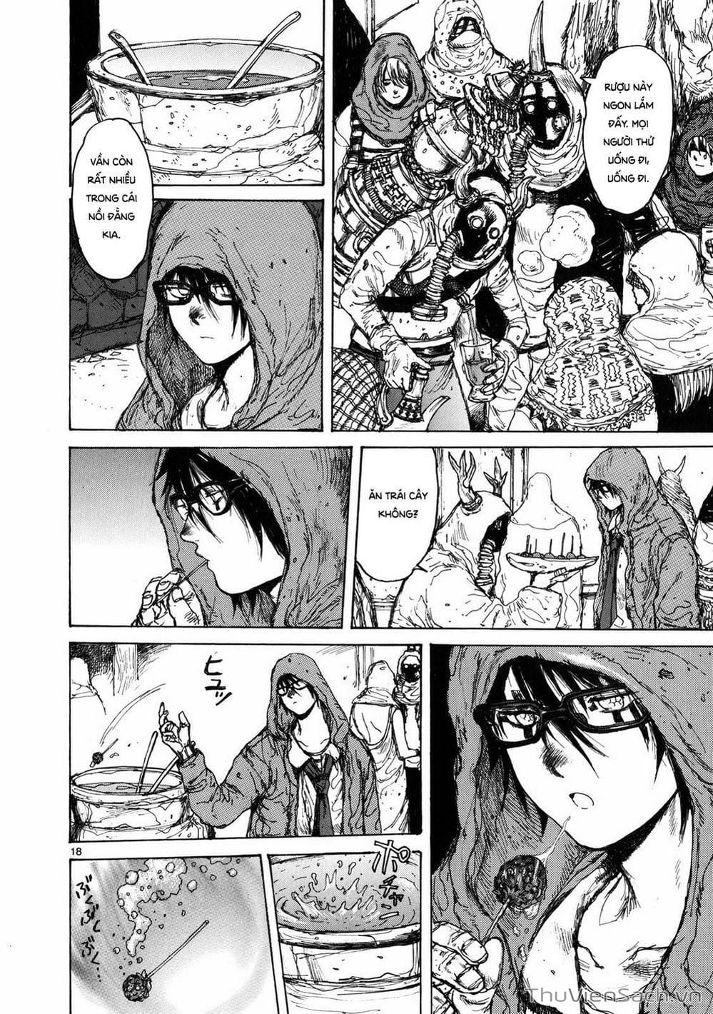 Truyện Tranh Kẻ Mất Trí Và Thế Giới Ma Thuật - Dorohedoro trang 5