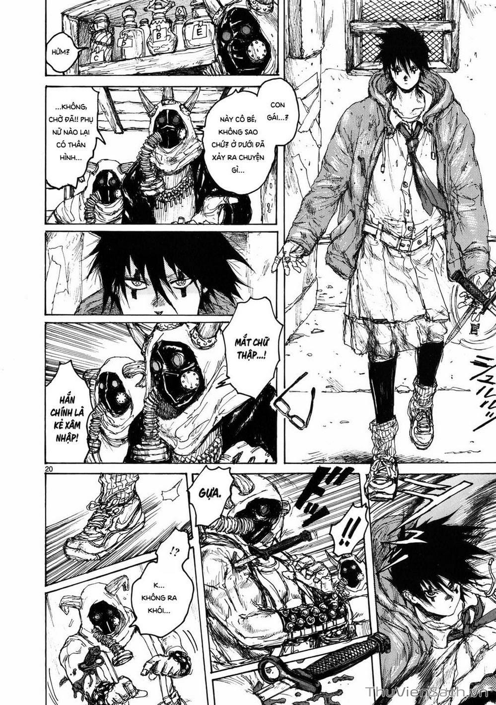 Truyện Tranh Kẻ Mất Trí Và Thế Giới Ma Thuật - Dorohedoro trang 5