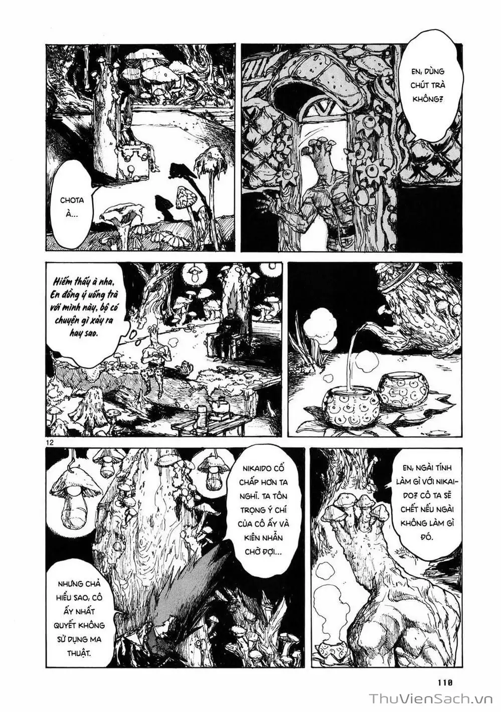 Truyện Tranh Kẻ Mất Trí Và Thế Giới Ma Thuật - Dorohedoro trang 5