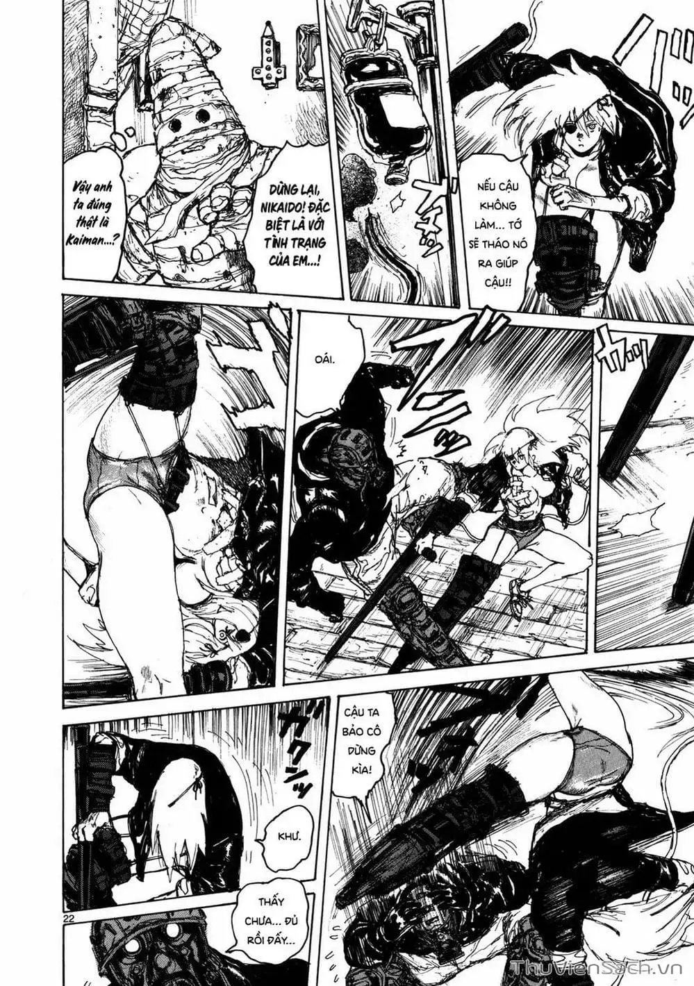 Truyện Tranh Kẻ Mất Trí Và Thế Giới Ma Thuật - Dorohedoro trang 5