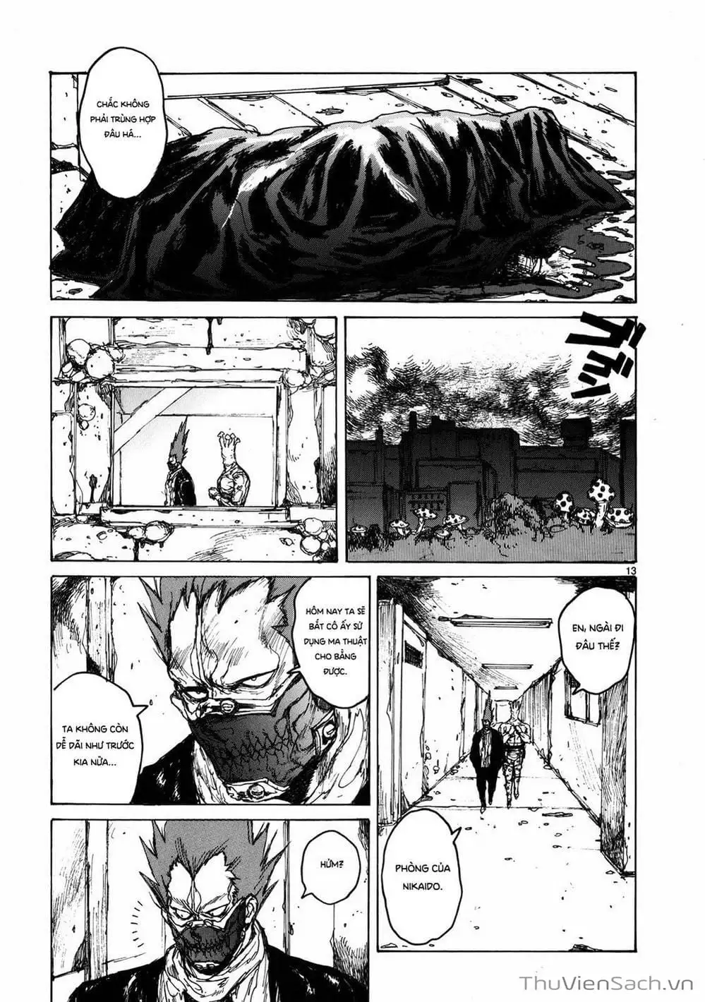 Truyện Tranh Kẻ Mất Trí Và Thế Giới Ma Thuật - Dorohedoro trang 5